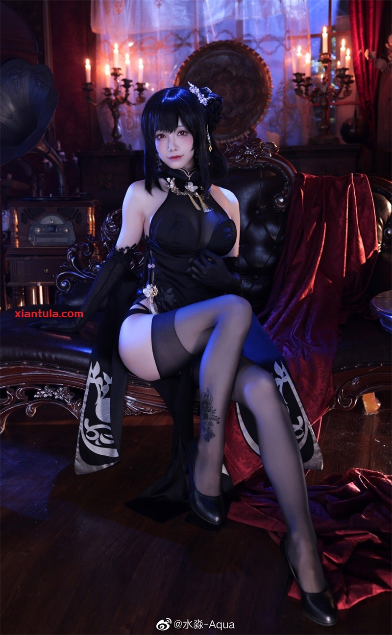 水淼aqua魅力演绎原神八重，135套华丽出场！