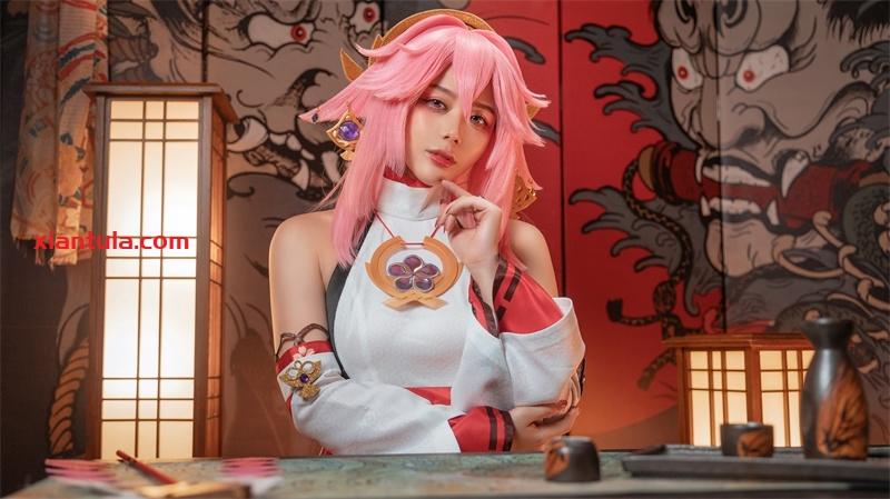 阿九从不咕咕(九言) 甘雨图片精品更新，男粉都想娶