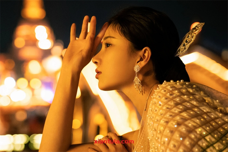 年年Nnian元宵旗袍秀，最爱笑的小仙女