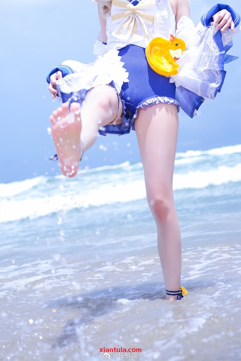 桜桃喵蓝色衬衫1G照片分享,没有老社畜不爱 桜桃喵蓝色衬衫1G照片分享,没有老社畜不爱