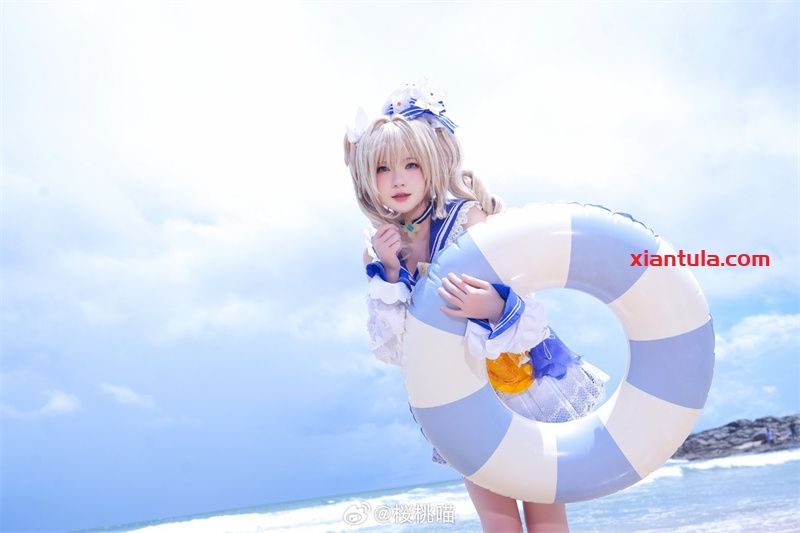 桜桃喵蓝色衬衫1G照片分享,没有老社畜不爱 桜桃喵蓝色衬衫1G照片分享,没有老社畜不爱